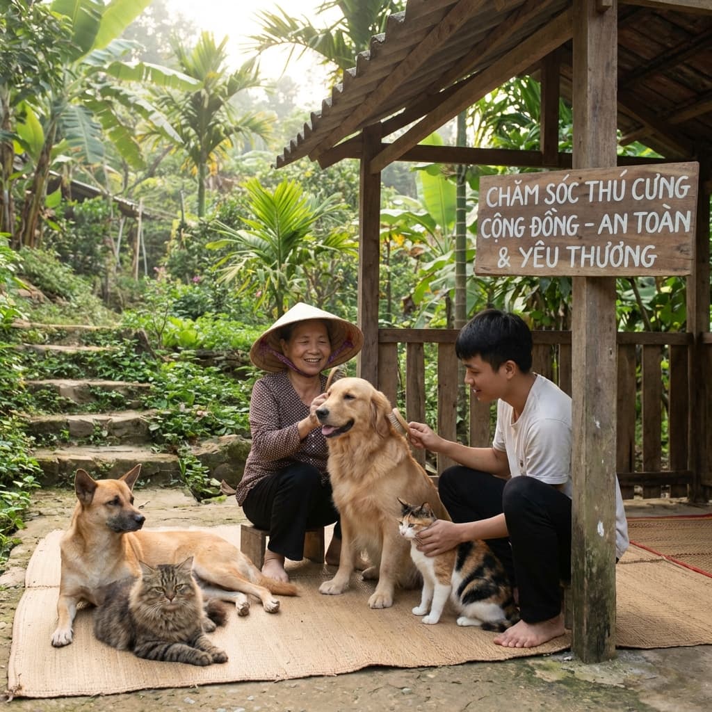Pet care community in Vietnam